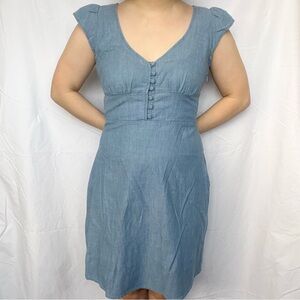 Chambray Banana Republic dress size 0